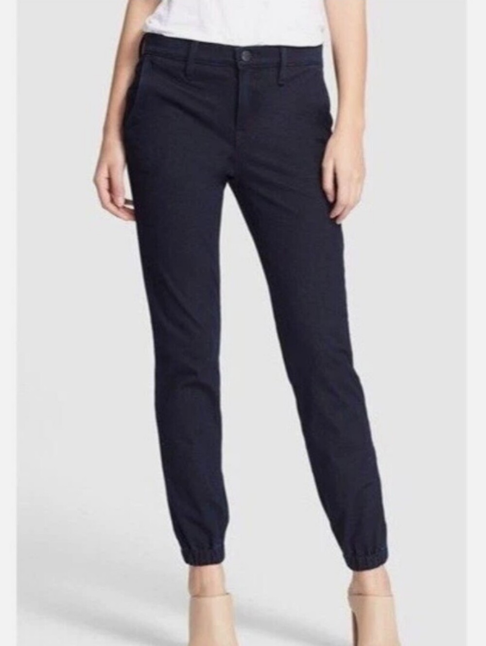 Vince Dark Rinse Denim Jogger Pants